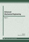 Du / Liu |  Advanced Mechanical Engineering | Buch |  Sack Fachmedien