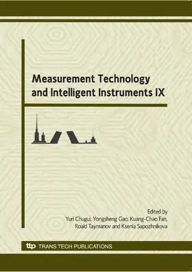 Chugui / Gao / Fan | Measurement Technology and Intelligent Instruments IX | Buch | 978-0-87849-273-2 | www.sack.de