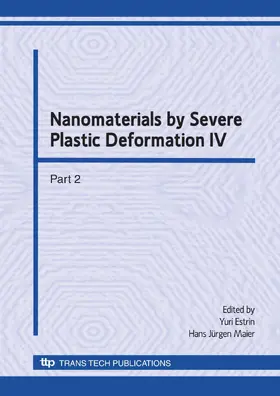 Estrin / Maier | Nanomaterials by Severe Plastic Deformation IV | Buch | 978-0-87849-375-3 | sack.de