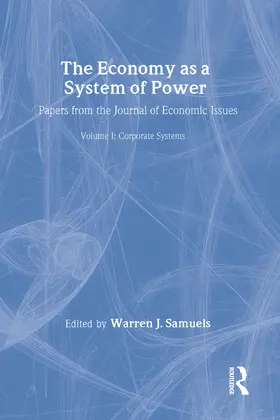 Samuels | The Economy as a System of Power | Buch | 978-0-87855-789-9 | www.sack.de