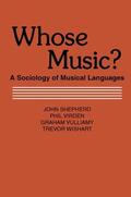 Shepherd |  Whose Music? | Buch |  Sack Fachmedien