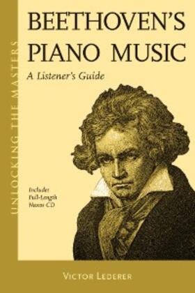 Lederer |  Beethoven's Piano Music | eBook | Sack Fachmedien