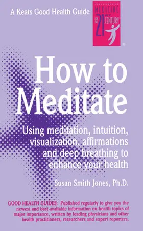 Jones |  How to Meditate | Buch |  Sack Fachmedien