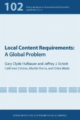 Hufbauer / Schott / Cimino-Isaacs |  Local Content Requirements | eBook | Sack Fachmedien