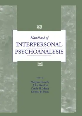 Lionells / Fiscalini / Mann | Handbook of Interpersonal Psychoanalysis | Buch | 978-0-88163-120-3 | www.sack.de
