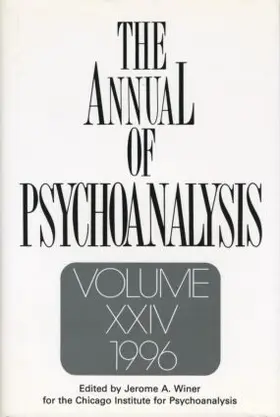 Winer | The Annual of Psychoanalysis, V. 24 | Buch | 978-0-88163-188-3 | www.sack.de