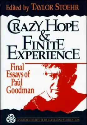 Stoehr |  Crazy Hope and Finite Experience | Buch |  Sack Fachmedien