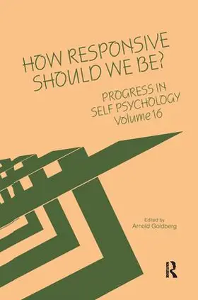 Goldberg |  Progress in Self Psychology, V. 16 | Buch |  Sack Fachmedien