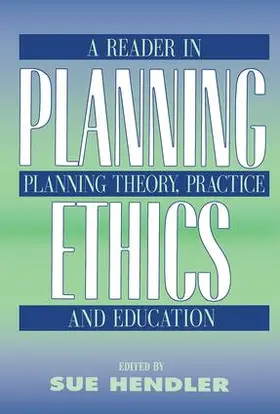 Hendler | Planning Ethics | Buch | 978-0-88285-151-8 | www.sack.de