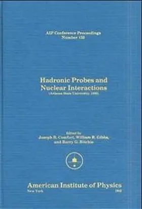 Comfort |  Hadronic Probes and Nuclear Interactions | Buch |  Sack Fachmedien
