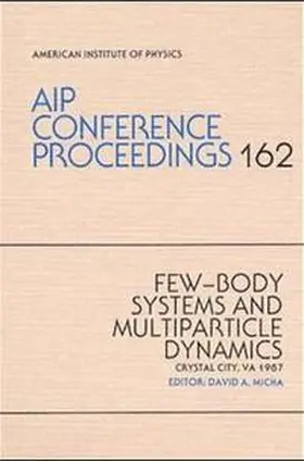 Micha |  Few-Body Systems and Multiparticle Dynamics | Buch |  Sack Fachmedien