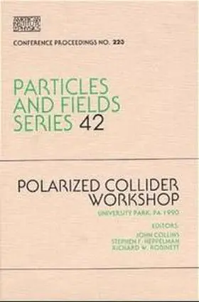 Robinett |  Polarized Collider Workshop | Buch |  Sack Fachmedien