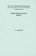 Herstein |  Noncommutative Rings | Buch |  Sack Fachmedien