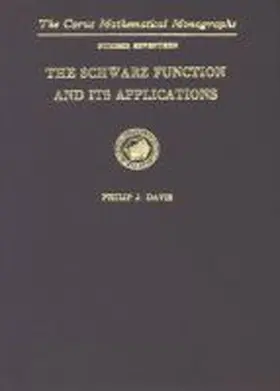 Davis |  The Schwarz Function and Its Applications | Buch |  Sack Fachmedien