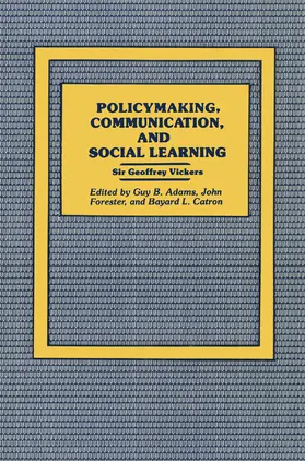 Vickers |  Policymaking, Communication, and Social Learning | Buch |  Sack Fachmedien