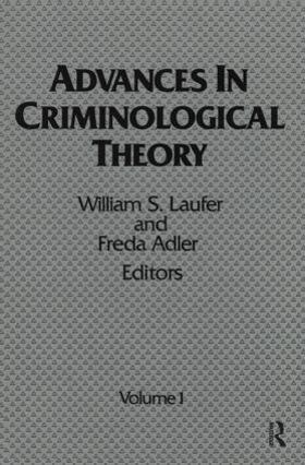 Laufer / Adler | Advances in Criminological Theory | Buch | 978-0-88738-182-9 | sack.de