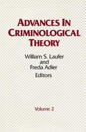 Laufer / Adler | Advances in Criminological Theory | Buch | 978-0-88738-287-1 | sack.de