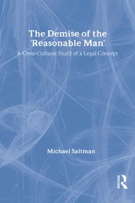 Saltman |  The Demise of the Reasonable Man | Buch |  Sack Fachmedien