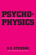 Stevens |  Psychophysics | Buch |  Sack Fachmedien
