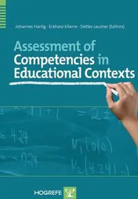 Hartig / Klieme / Leutner |  Assessment of Competencies in Educational Contexts | Buch |  Sack Fachmedien