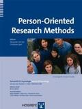Eye / Spiel |  Person-Oriented Research Methods | Buch |  Sack Fachmedien