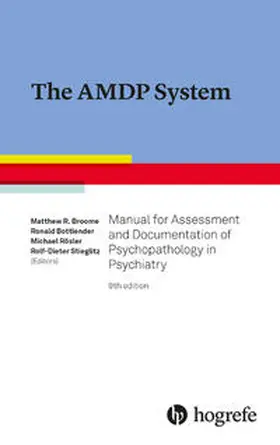Bottlender / Rösler / Stieglitz |  The AMDP System | Buch |  Sack Fachmedien