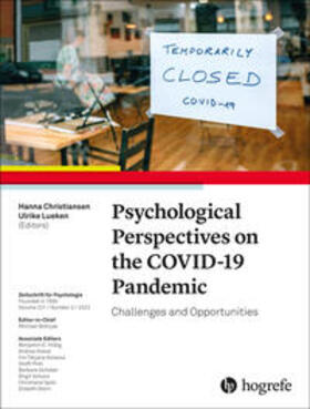 Christiansen / Lueken | Psychological Perspectives on the COVID-19 Pandemic | Buch | 978-0-88937-634-2 | sack.de