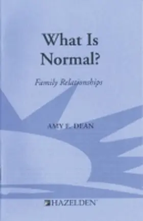 Dean |  What is Normal? | Buch |  Sack Fachmedien