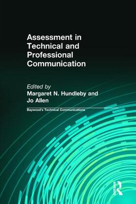 Hundleby / Allen |  Assessment in Technical and Professional Communication | Buch |  Sack Fachmedien