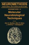 Boulton / Baker / Campagnoni |  Molecular Neurobiological Techniques | Buch |  Sack Fachmedien