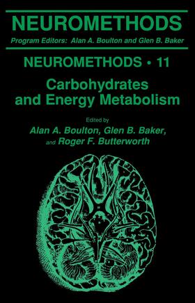 Boulton / Butterworth / Baker | Carbohydrates and Energy Metabolism | Buch | 978-0-89603-143-2 | sack.de