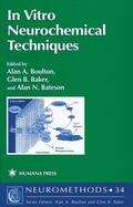 Boulton / Bateson / Baker |  In Vitro Neurochemical Techniques | Buch |  Sack Fachmedien