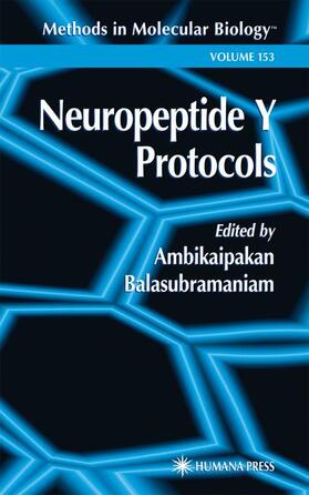 Balasubramaniam | Neuropeptide Y Protocols | Buch | 978-0-89603-662-8 | sack.de