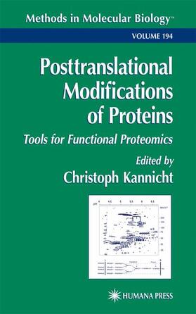 Kannicht | Posttranslational Modification of Proteins | Buch | 978-0-89603-678-9 | sack.de