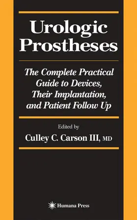 Carson | Urologic Prostheses | Buch | 978-0-89603-894-3 | www.sack.de