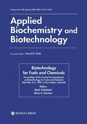 Finkelstein / Davison |  Twenty-First Symposium on Biotechnology for Fuels and Chemicals | Buch |  Sack Fachmedien