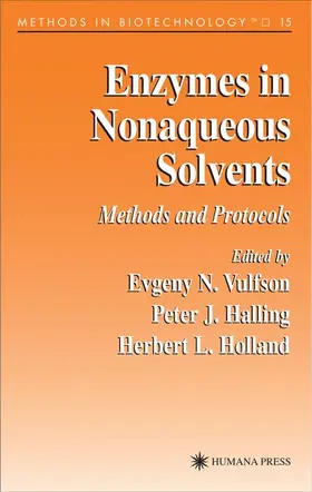 Vulfson |  Enzymes in Nonaqueous Solvents | Buch |  Sack Fachmedien