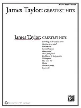 Taylor |  James Taylor: Greatest Hits | Buch |  Sack Fachmedien