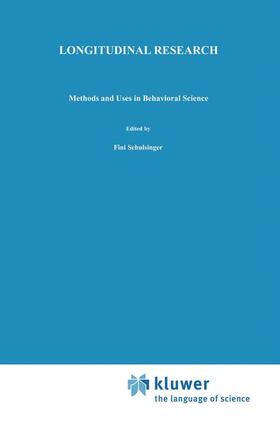 Schulsinger / Knop / Mednick |  Longitudinal Research | Buch |  Sack Fachmedien