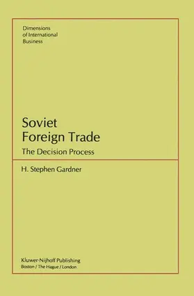 Gardner |  Soviet Foreign Trade | Buch |  Sack Fachmedien