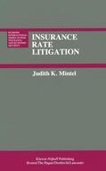 Mintel |  Insurance Rate Litigation | Buch |  Sack Fachmedien