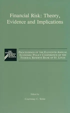 Stone |  Financial Risk: Theory, Evidence and Implications | Buch |  Sack Fachmedien