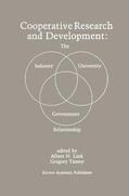 Tassey / Link |  Cooperative Research and Development: The Industry¿University¿Government Relationship | Buch |  Sack Fachmedien