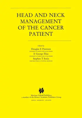 Peterson / Sonis / Elias |  Head and Neck Management of the Cancer Patient | Buch |  Sack Fachmedien
