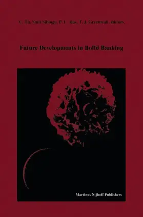 Smit Sibinga / Greenwalt / Das |  Future Developments in Blood Banking | Buch |  Sack Fachmedien
