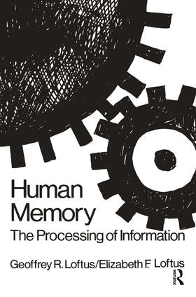 Loftus | Human Memory | Buch | 978-0-89859-135-4 | sack.de