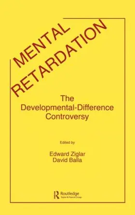 Zigler / Balla | Mental Retardation | Buch | 978-0-89859-170-5 | www.sack.de