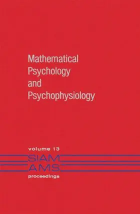 Grossberg |  Mathematical Psychology and Psychophysiology | Buch |  Sack Fachmedien