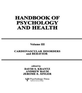 Krantz / Baum / Singer |  Cardiovascular Disorders and Behavior | Buch |  Sack Fachmedien