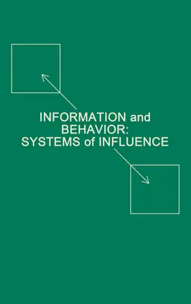 Winett | Information and Behavior | Buch | 978-0-89859-690-8 | sack.de